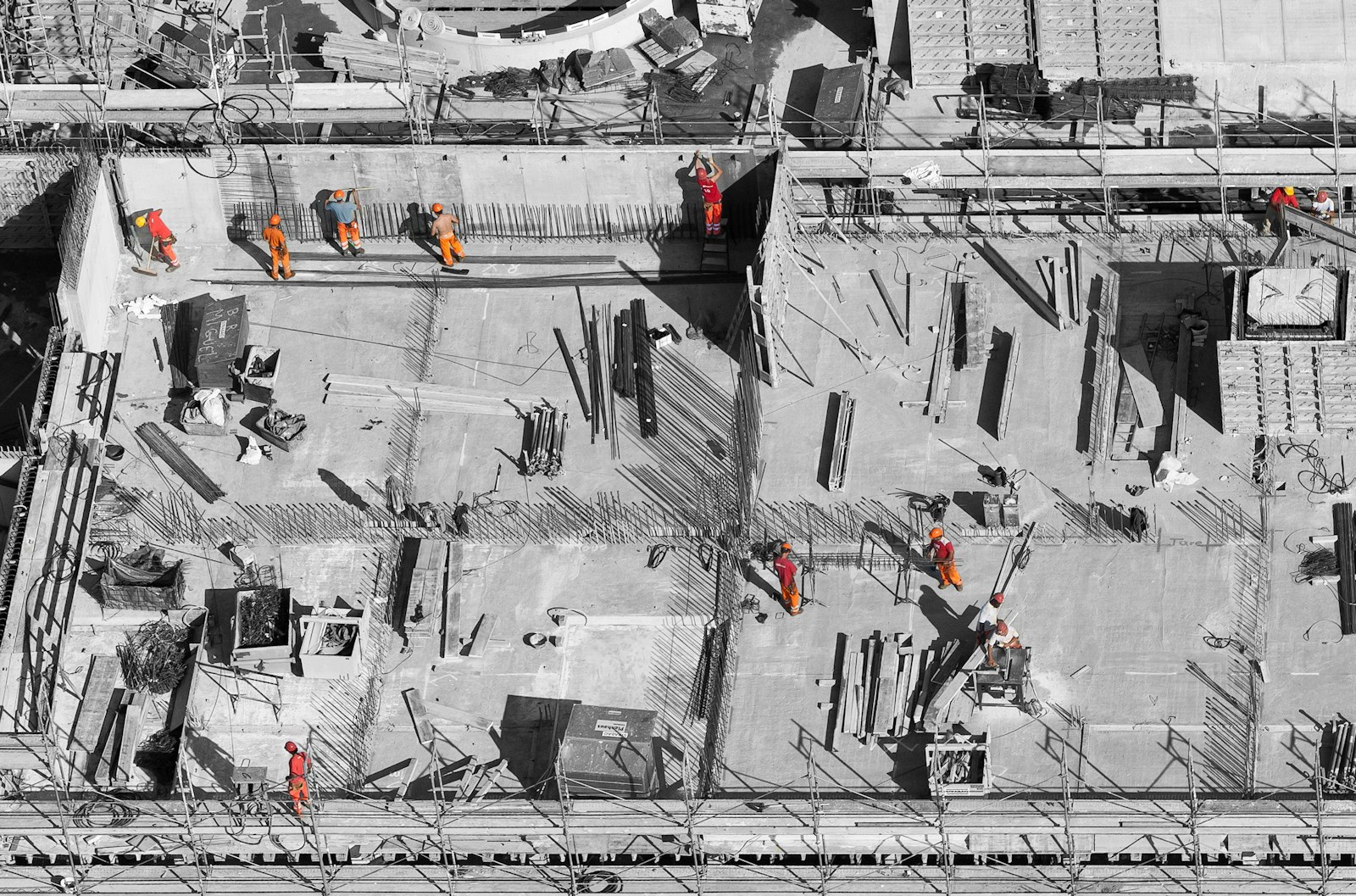 Chantier de logement social, type de projet financé par l'épargne solidaire