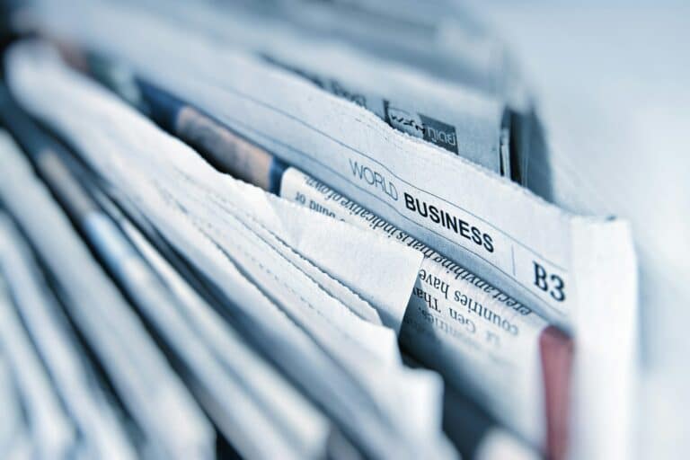 Article de presse économique, retombée d'une campagne de relations presse
